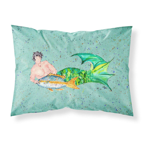 'Caroline'S Treasures 8345Pillowcase Merman Moisture Wicking Fabric Standard Pillowcase, Large, Multicolor'