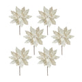 Poinsettia Stem (Set Of 6)