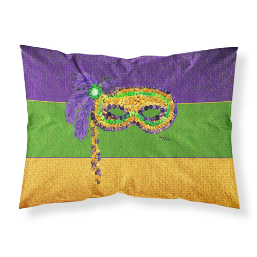 'Caroline'S Treasures 8384Pillowcase Mardi Gras Moisture Wicking Fabric Standard Pillowcase, Large, Multicolor'
