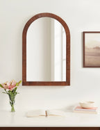 Rahfy Arch Framed Wall Mirror