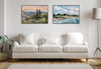 Sylvie Maine Sunrise Framed Canvas by Emily Kenney