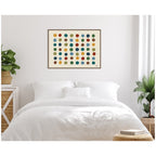 Meditation No. 3b by Kelly Knaga Framed Canvas Wall Art Print