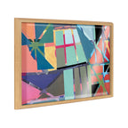 Blake Scaffolding Framed Printed Glass by Caleb Griswold