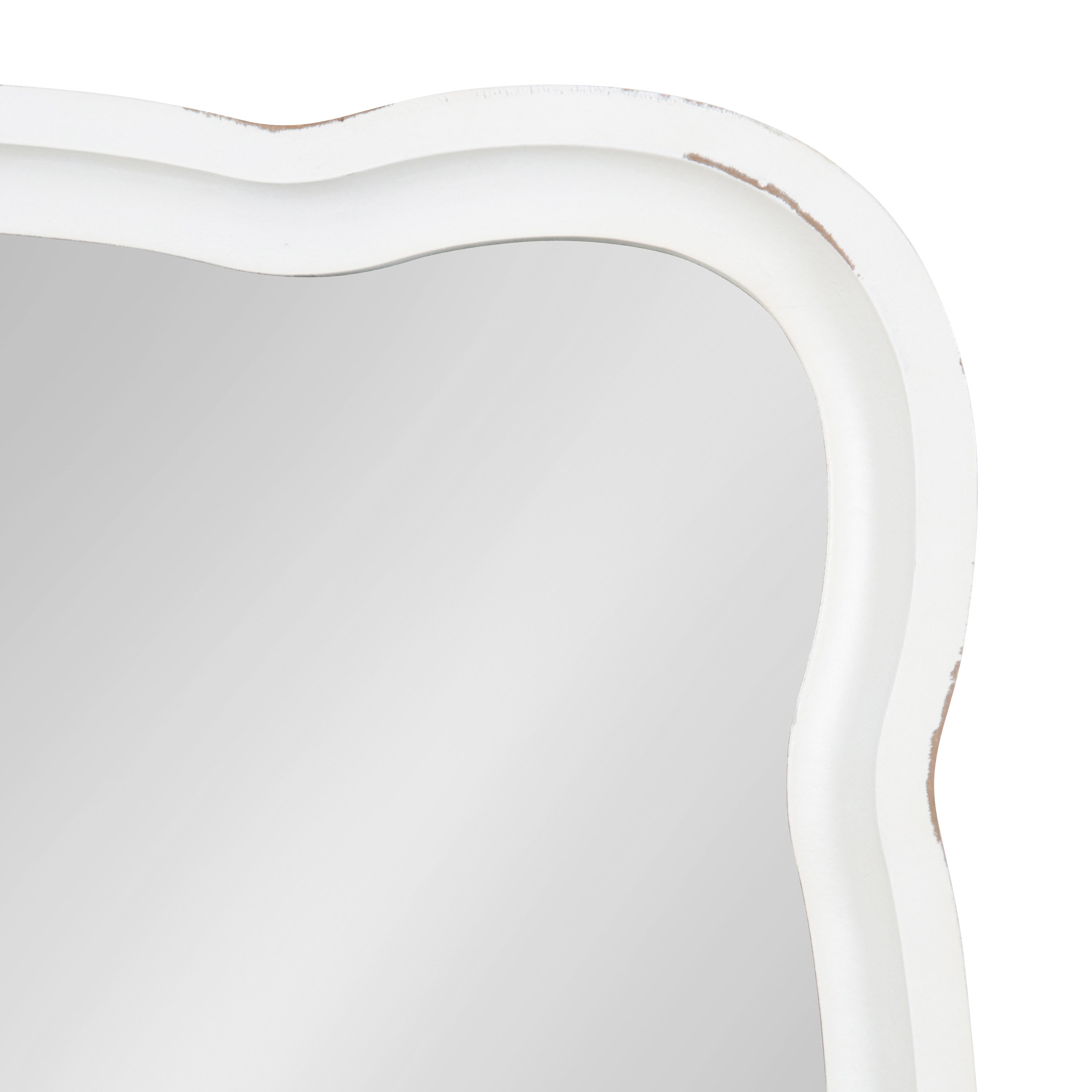 Hatherleigh Scallop Wood Wall Mirror