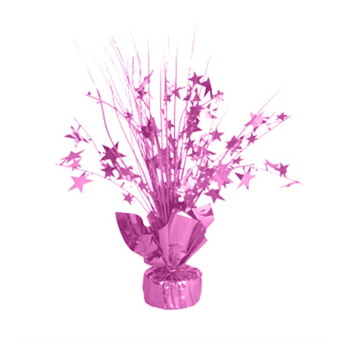 Balloonaccessorytinsel Weight12 Inch Lt Pnk