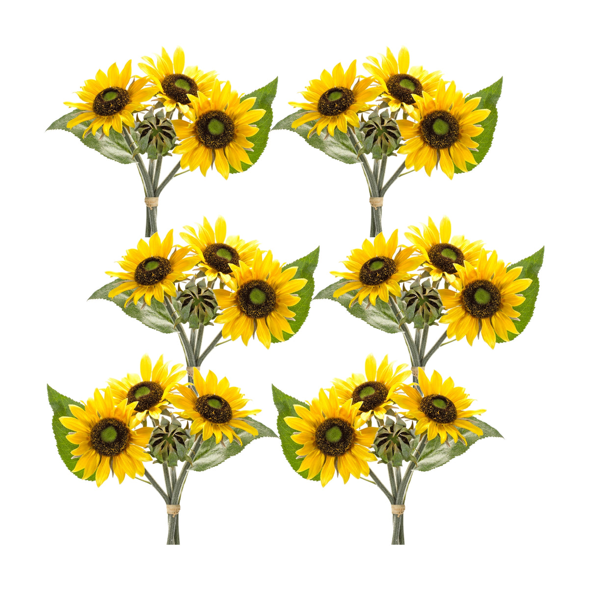Sunflower Bouquet (Set Of 6)