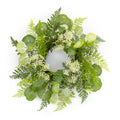 Queen Anne And Foliage Wreath