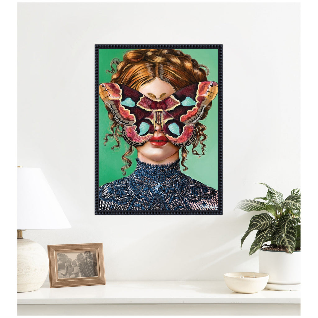 Forest Witch by Charlotte Brindley Framed Canvas Wall Art Print
