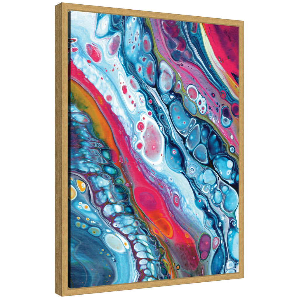 Sylvie Sea the World Framed Canvas by Xizhou Xie