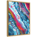 Sylvie Sea the World Framed Canvas by Xizhou Xie