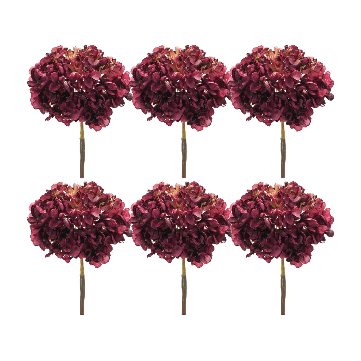 Hydrangea Stem (Set Of 6)