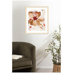 Framed Art Painterly Brown Blossom ll by Nikita Jariwala