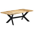 vidaXL Dining Table 78.7x39.4x29.5 Solid Mango Wood