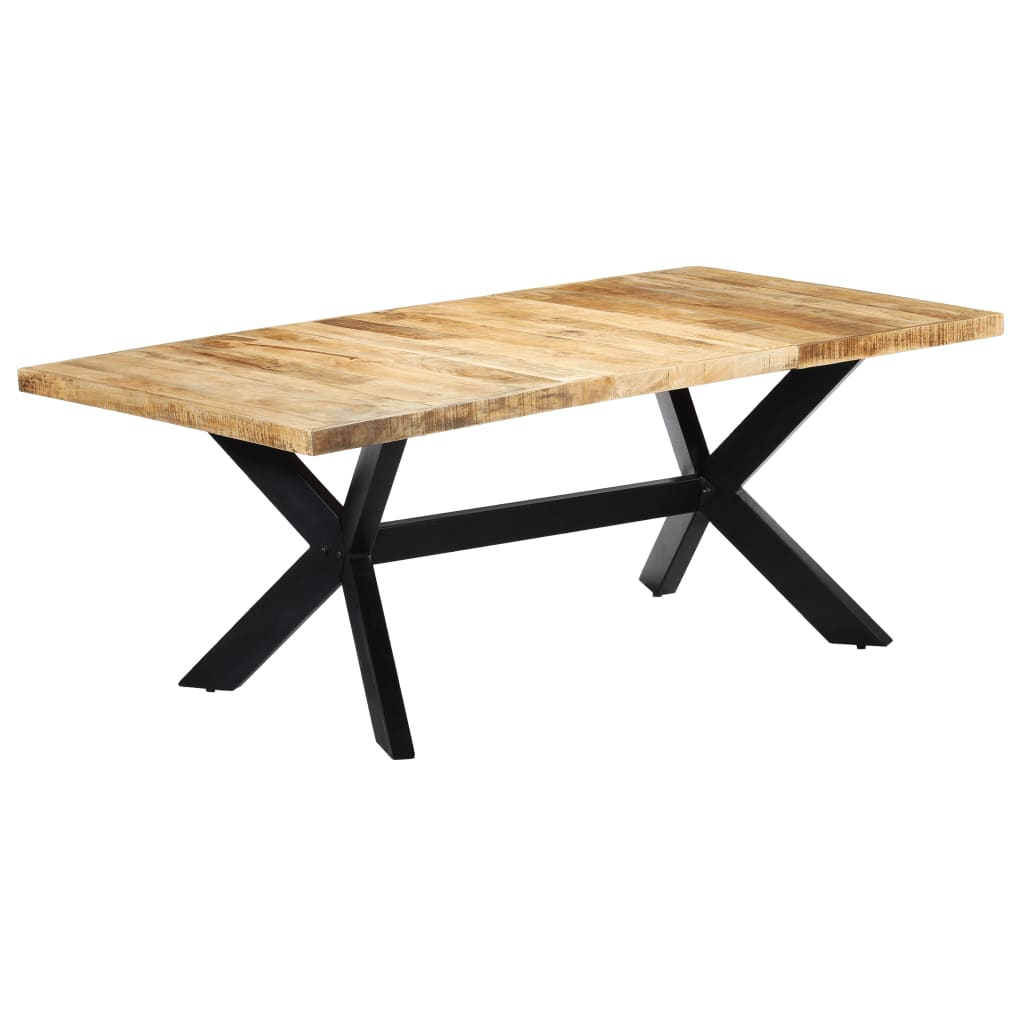 vidaXL Dining Table 78.7x39.4x29.5 Solid Mango Wood