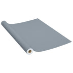 Vidaxl 2X Self-Adhesive Furniture Films Home Garden Indoor Outdoor Terrace Balcony Backyard Window Treatment Adhesive Film Decor Gray Pvc