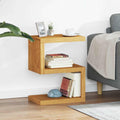vidaXL Side Table 17.7x11.8x23.6 Solid Wood Teak