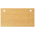 vidaXL Desk Top 43.3x23.6x0.6 Bamboo