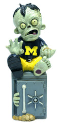 Michigan Wolverines Zombie Figurine Bank Co