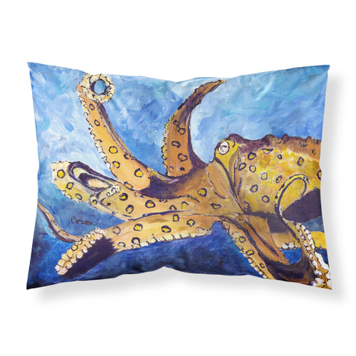 'Caroline'S Treasures 8794Pillowcase Octopus Moisture Wicking Fabric Standard Pillowcase, Large, Multicolor'