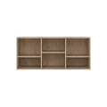Hyper 6 Cubby Bench, Jackson Hickory