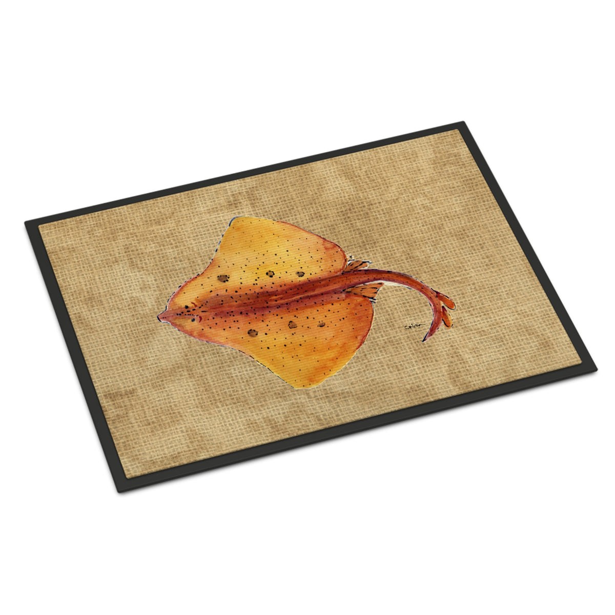 CarolineS Treasures Blonde Ray Stingray Indoor Or Outdoor Mat, 18 Inch  Inch  X 27 Inch  Inch , Multicolor