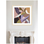 Framed Art Azure stems by Inkheart Designs