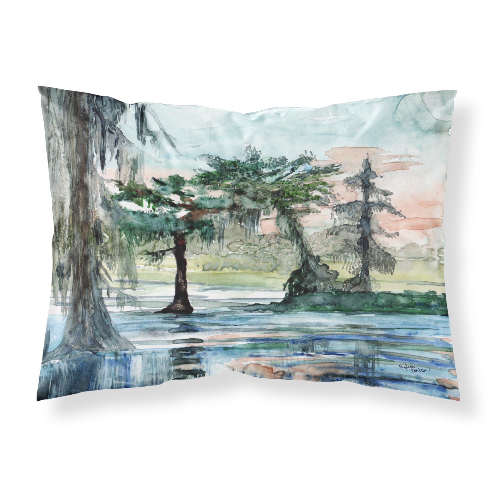 'Caroline'S Treasures In The Swamp Fabric Standard Pillowcase 8985Pillowcase, Multicolor'