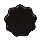 Alezar Scallop Wood Side Table