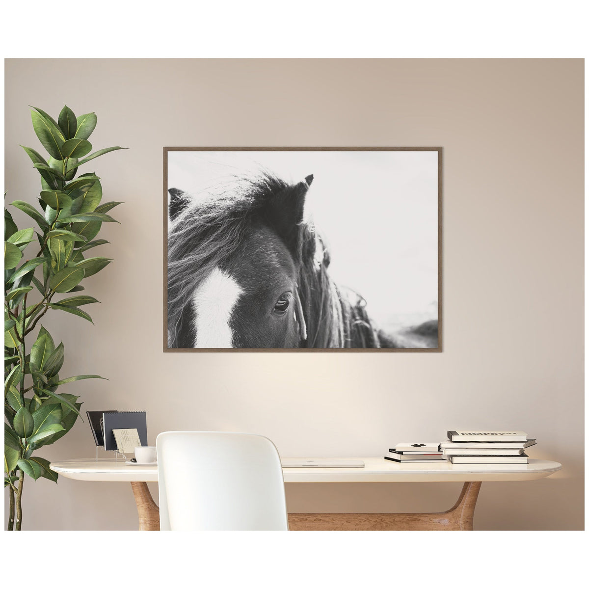 AA Noble by Alicia Abla Framed Canvas Wall Art Print