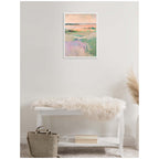 Sylvie Pastel Horizon II Framed Canvas by Amy Lighthall