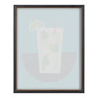 Blake Mojito Framed Printed Art by Amber Leaders Designs