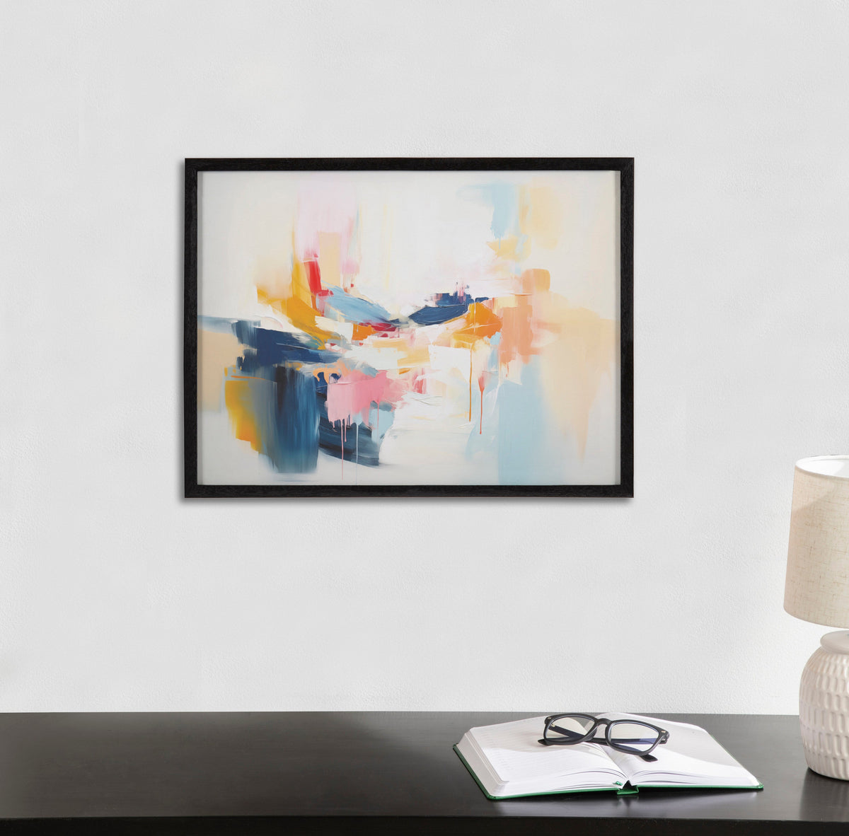 Gallery Elegant Coastal Beach Abstract Print by The Creative Bunch Studio