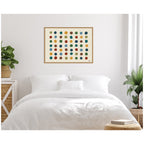 Meditation No. 3 by Kelly Knaga Framed Canvas Wall Art Print