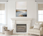 Sylvie Beaded Idyllic Retreat Framed Canvas by Amy Lighthall