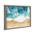 Blake North Shore Framed Printed Glass by Janet Meinke-Lau