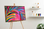 Sylvie Blank Framed Canvas 23x33