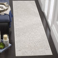 SAFAVIEH Reflection Collection Runner Rug - 23 x 6, Beige & Cream, Boho Tribal Distressed Design, Non-Shedding & Easy Care, Id