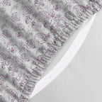 Elegant Comfort Luxury Soft Bed Sheets Paisley Pattern - 1500 Premium Hotel Quality Microfiber Softness Wrinkle And Fade Resistant (6-Piece) Bedding Set, King, Paisley Purple