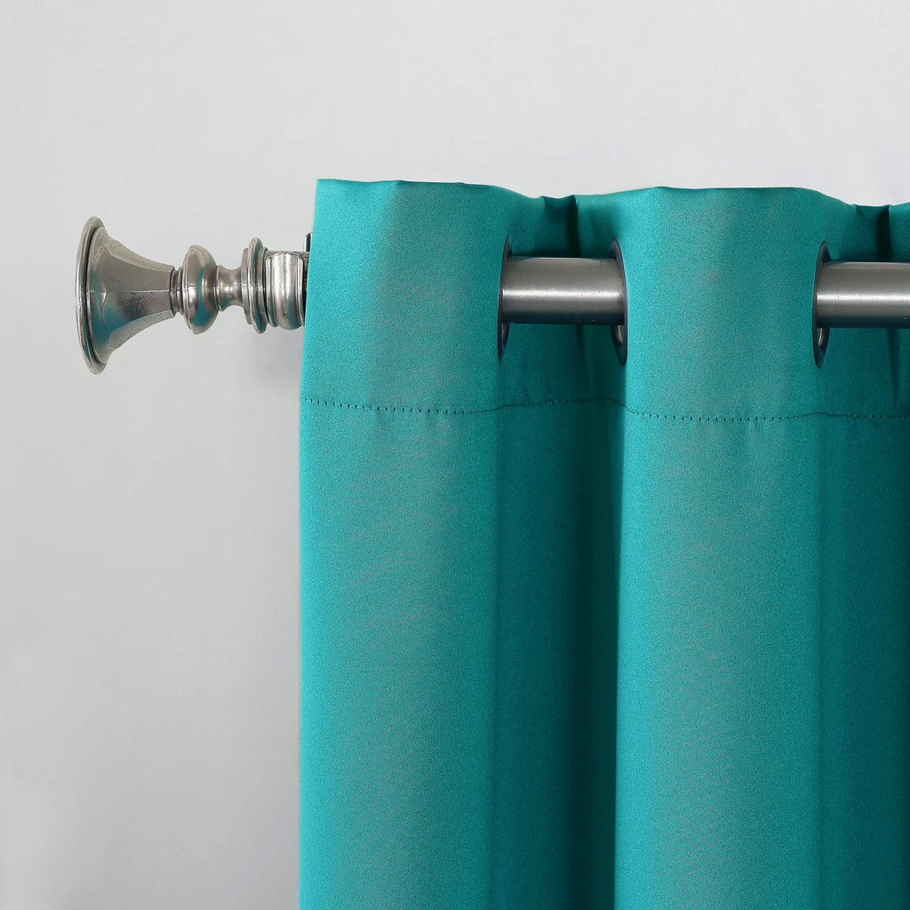 Sun Zero Becca Energy Efficient Grommet Curtain Panel, 40'' X 95'', Marine