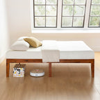 Mellow Naturalista Classic 16 Inch Solid Wood Platform Bed Cherry Twin CSWPB-16CH-T