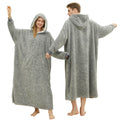 Pjggz Snuggie Blanket For Adult, Wearable Blanket Hoodies For Women & Men Warm Cozy Sherpa Hooded Blanket Sweatshirt With Giant
