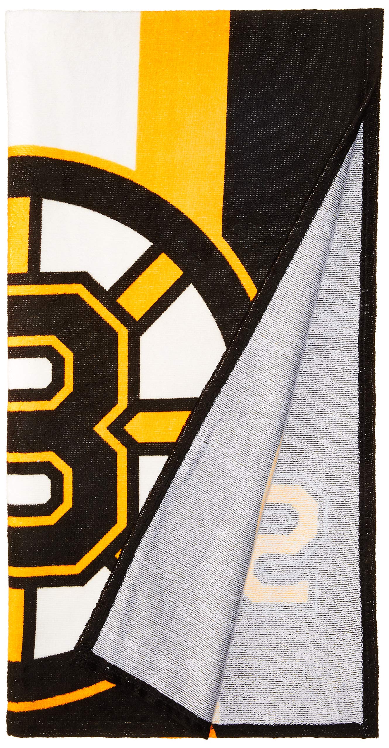 Northwest NHL Boston Bruins Beach Towel, 30 x 60, Zone Read