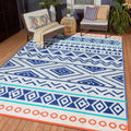 Outdoor Patio Rug Waterproof Camping - Outdoor Rugs Outdoor Carpet, Plastic Straw Area Rug for Patios Clearance RV, Outside Porc