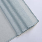 Donren Sheer Canopy Bed Curtains Panels- Elegant Solid Voile Sheer Valance Topper Long Window Treatment Scarf For Villa/Cottage