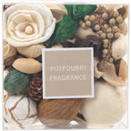 Qingbei Rina Potpourri Dried Flowers,Peach Scented Decorative Potpourri Bowl Filler,Vase Filler,Home Fragrance Smell,Bathroom De