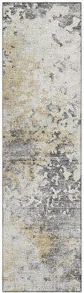 Addison Rugs Indoor/Outdoor Accord Aac35 Moody Washable 2'3" X 7'6" Indoor Outdoor Runner Rug, Easy Clean, Machine Washable, Non Shedding, Bedroom, Living Room, Dining Room, Kitchen, Patio Rug