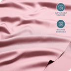 Bare Home 100% Rayon Made From Bamboo Split Head Flex King Sheet Set - 4 Piece Bedding Set - Deep Pockets - Breathable - Easy Fi