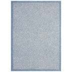 Tommy Bahama Marlin Blue Indoor/Outdoor Area Rug, 5'3x7'3, Transitional Design, Durable for Home and Patio