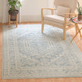 SAFAVIEH Adirondack Collection Accent Rug - 3 x 5, Slate & Ivory, Oriental Medallion Design, Non-Shedding & Easy Care, Ideal f