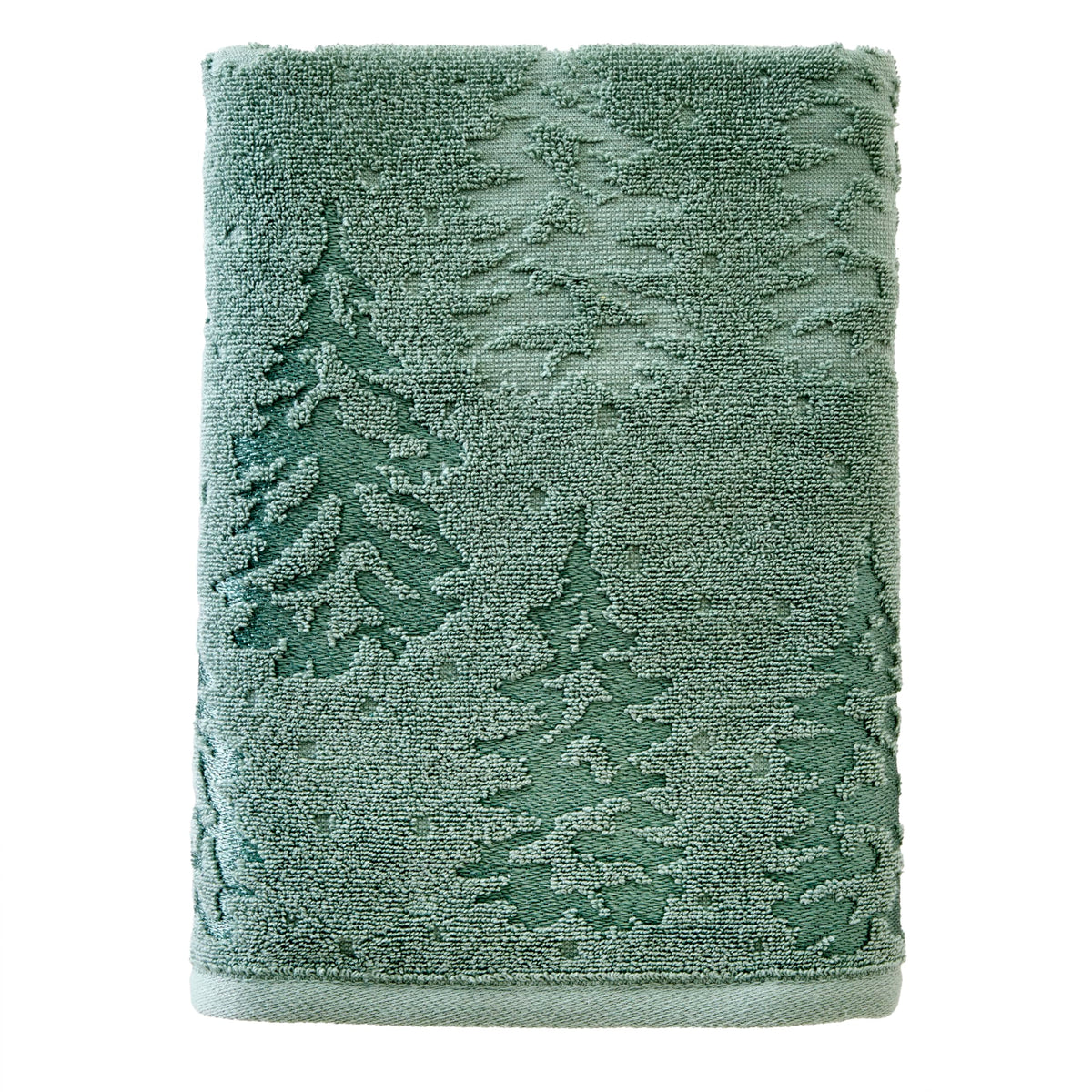 SKL Home Fall/Winter Wispy Trees Bath Towel, Sage